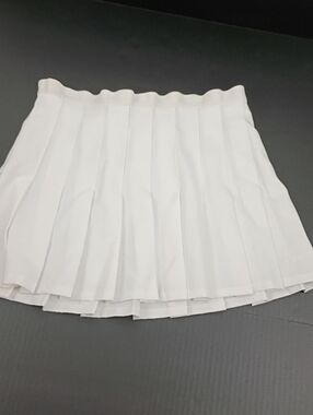 Fila White Pleated Skater Skirt